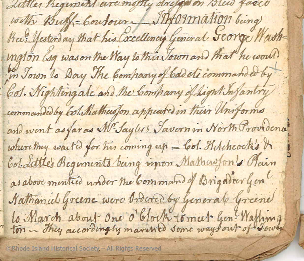Diary, April 5, 1776